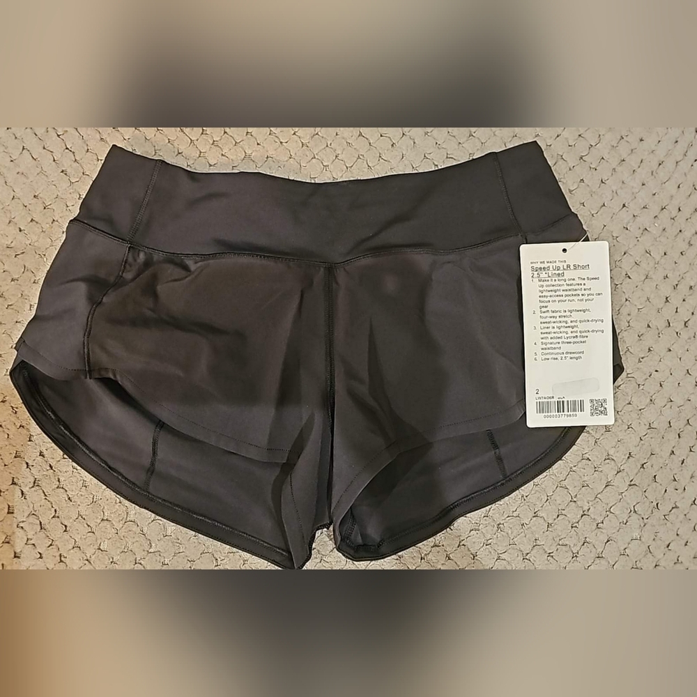 Lululemon Speed Up shorts